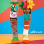 MADMIA Laste Põlvikud Sokkidega Vaiana Moana 2 Lilled 3D Maui Disney / Md026
