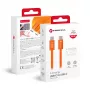 Forcell kaabel USB C - USB C Forcell F-Energy QC4.0 PD 5A 100W Cafule Color 1,2 m ACYH23 oranž