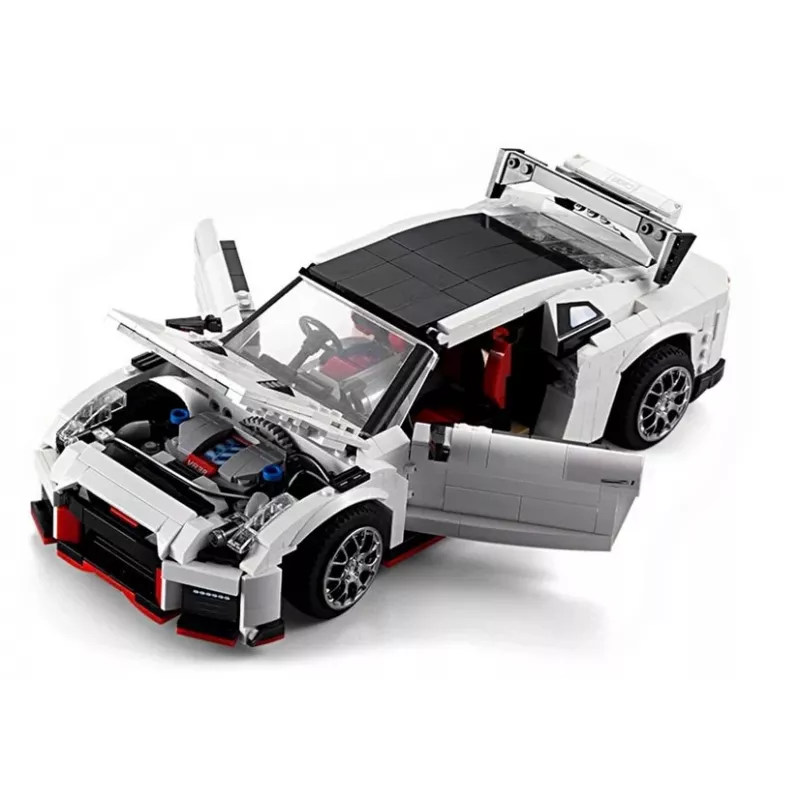 CADA 6673 Konstruktsiooniklotsid Sportauto Valge 1322 tk