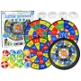 LEAN TOYS Mängukomplekt viskelaud 36 cm kilp pallid takjapaelal
