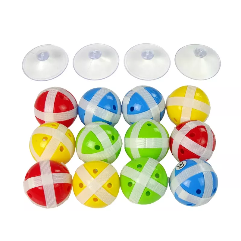 LEAN TOYS Mängukomplekt viskelaud 36 cm kilp pallid takjapaelal