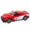 LEAN TOYS Tuletõrjeauto 1:14 Tuled Helid Punane