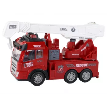 LEAN TOYS Tuletõrjeosakond koos kraanaga kaugjuhtimispult mudel