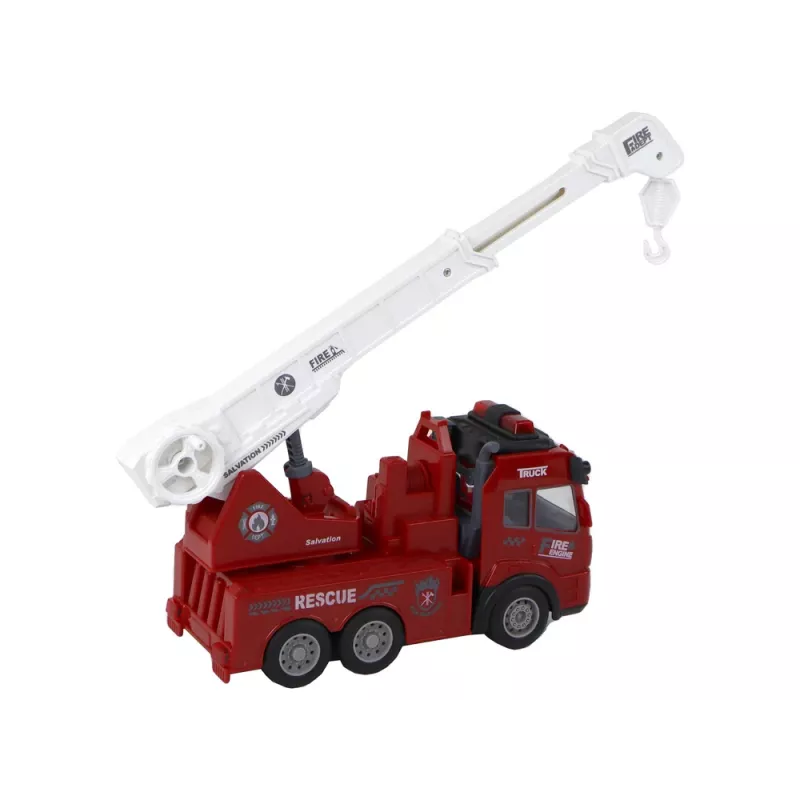 LEAN TOYS Tuletõrjeosakond koos kraanaga kaugjuhtimispult mudel