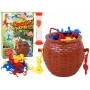 LEAN TOYS Ahvipuu mäng - Kukkuvad ahvid - Osavusmäng