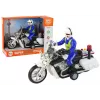 LEAN TOYS politseimootorratas mootoriga politsei helid ja tuled politseiauto