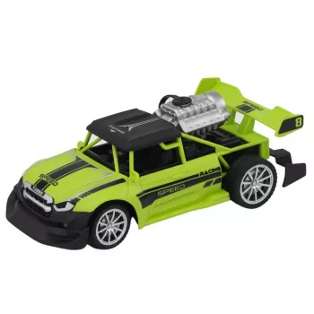 LEAN TOYS RC Sentence Car 1:20 suitsuefektiga tuled roheline