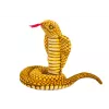 LEAN TOYS pehme maskott madu kuningkobra kollane 100 cm