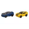 LEAN TOYS Võidusõiduraja komplekt 2 autoga ja 2 juhtmega juhtpuldiga