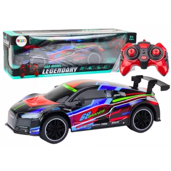 LEAN TOYS RC spordiauto 1:10 25km/h tuled must