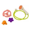 LEAN TOYS Vaal Vannimänguasi 3 Otsikut Oranž
