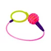 LEAN TOYS Skipper Hula Hop hüppenöör, roosa, LED