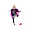 LEAN TOYS Skipper Hula Hop hüppenöör, roosa, LED