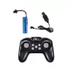 LEAN TOYS kaugjuhitav tõstuk RC 2.4G alusega kollane
