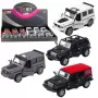 LEAN TOYS Maastur SUV Auto Metallist Tõmbevedruga Avanevad Uksed Mix