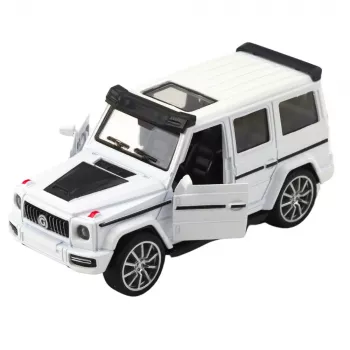 LEAN TOYS Maastur SUV Auto Metallist Tõmbevedruga Avanevad Uksed Mix