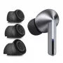 Tech-Protect kõrvatroppide otsikud Samsung Galaxy Buds 3 Pro jaoks suurustes S / M / L - must (3 tk)