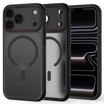 TECH-PROTECT MAGCAM MAGSAFE IPHONE 17 PRO MAX / 18 PRO MAX MATT MUST/PUNANE