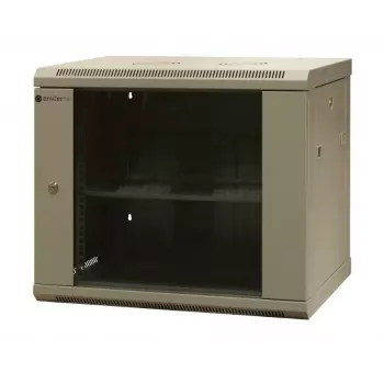 EMITER EM/AS6409X 9U seinale kinnitatav võrgukapp 600x450x500 mm karastatud klaasustega