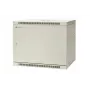 EMITER EM/AP6409-B 19-tolline 9U seinale kinnitatav võrgukapp, 600x450x500 mm, lukustatav terasuks, must