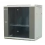 EMITER EM/AP6412 12U seinale kinnitatav võrgukapp 600x450x635mm klaasuks must