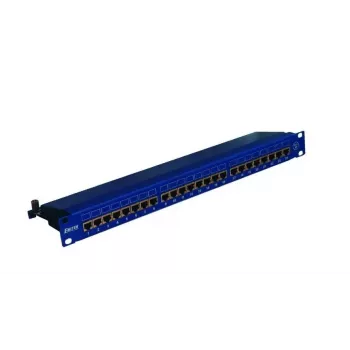 EMITERNET PATCH PANEL 19, 24XRJ45 STP CAT.5E (1U) SININE DCN/PPFA674BKS248C5E