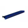 EMITERNET paneel 19, 24xRJ45 STP cat.6 (1U) koos riiuliga, sinine DCN/PPFA674EKS248C6