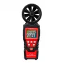 HABOTEST HT625B digitaalne anemomeeter USB-ga, tuule kiiruse/temperatuuri/õhu mahu mõõtja, taustvalgustusega LCD, väline tiivikuandur
