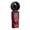 HABOTEST HT625B digitaalne anemomeeter USB-ga, tuule kiiruse/temperatuuri/õhu mahu mõõtja, taustvalgustusega LCD, väline tiivikuandur