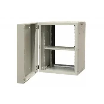 EMITER EM/AH6515 15U seinale kinnitatav võrgukapp 600x550x770 mm, karastatud klaasuks, must