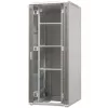 EMITER EM/SH05D-8042 vabaltseisev serveririiuli kapp 42U 800x1000x1980mm must klaas/teras uks