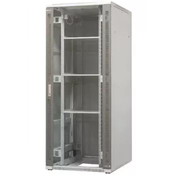 EMITER EM/SH05D-8042 vabaltseisev serveririiuli kapp 42U 800x1000x1980mm must klaas/teras uks