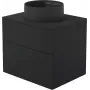 DEANTE SDNB6SNU4B seinale kinnitatav vannitoakapp integreeritud graniitvalamuga 360 mm valge