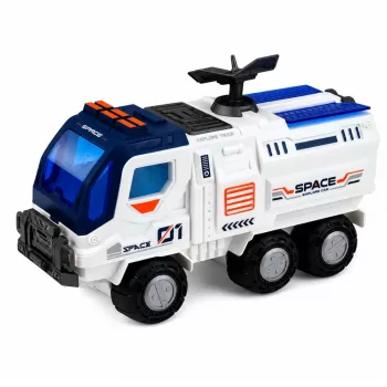 LEAN TOYS Suur kosmosesett jaam rakett süstik uurimissõiduk astronautid