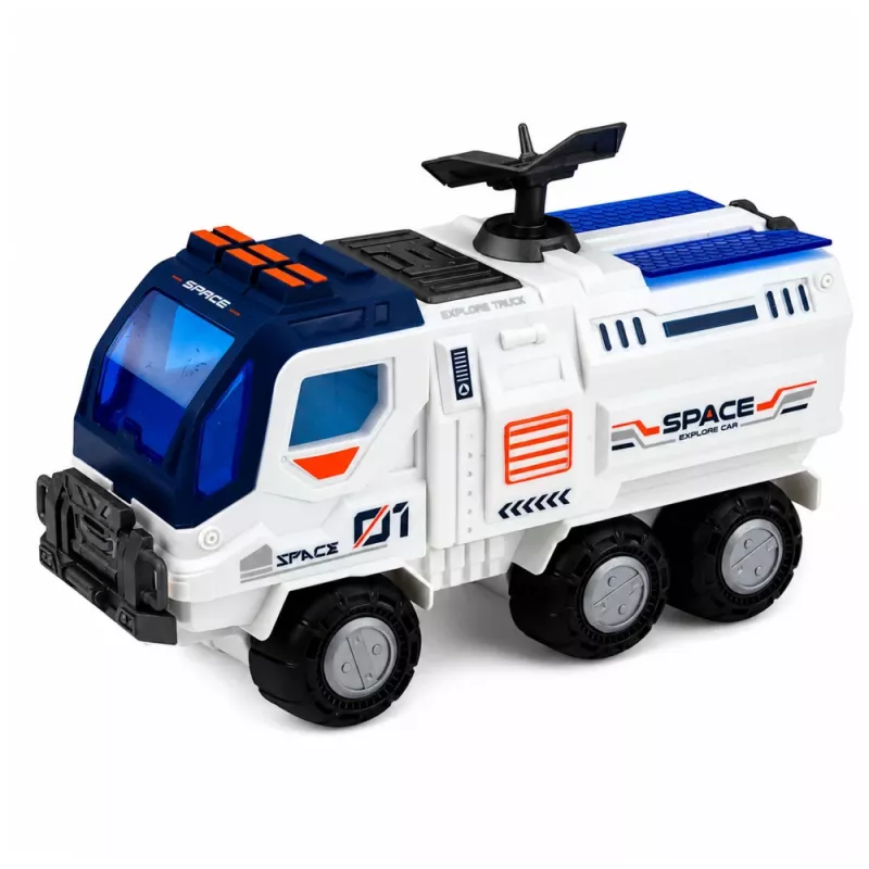 LEAN TOYS Suur kosmosesett jaam rakett süstik uurimissõiduk astronautid