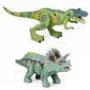 LEAN TOYS Dinosauruse uurimisbaasi komplekt dinosaurusefiguuride, torni, puuri ja tarvikutega