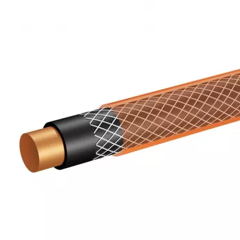 NEO TOOLS 15-802 1/2 tolli x 50 m 4-kihiline aiavoolik, 25 baari purunemissurve, UV- ja vetikakindel, mäsuvaba painduv PVC, roheline