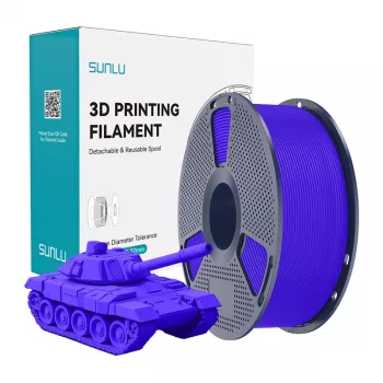 Sunlu PLA+ suure kiirusega sinine filament
