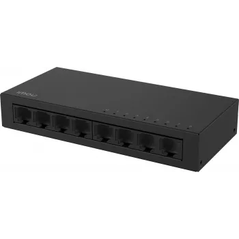 IMOU SF108 8-porti Fast Ethernet haldamata laua-kommutaator, metallkorpus, 10/100 Mbps, Plug and Play