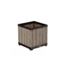 KETER Deco ruudukujuline istutuspotis Ashwood lillepott
