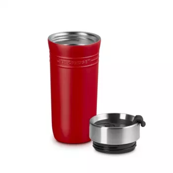 LE CREUSET termostass ON THE GO 350 ml punane