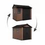 KETER aiamaja Newton Plus 9x7.5 pruun