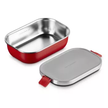 LE CREUSET lõunakarpi ON THE GO 900 ml punane