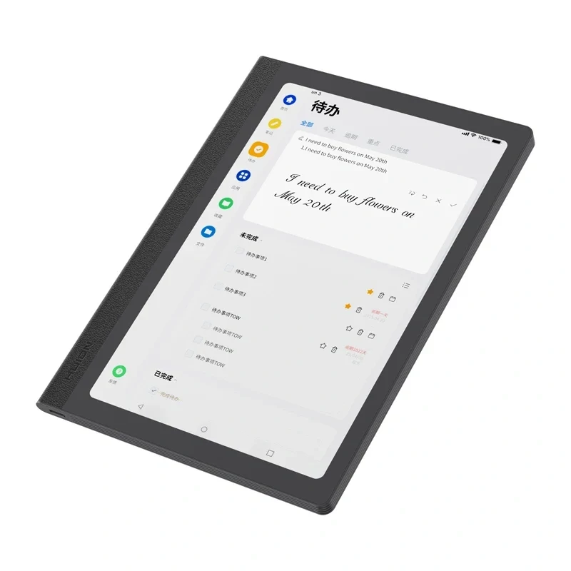 HUION Note E X50 10,3-tolline E-Ink tahvelarvuti PenTech 3.0 puutepliiatsiga, 4GB RAM, 64GB salvestusruum, Android 11, kahetooniline esituli, alumiiniumtagakülg