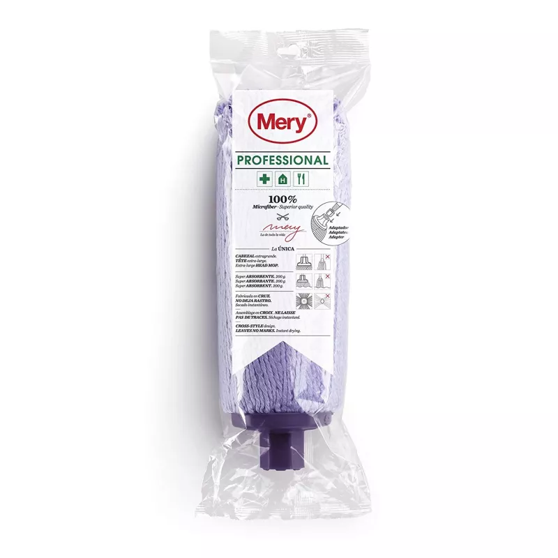 MERY Asendatav harjapea Microfibre Professional 26,5cm 200gr