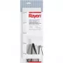 RAYEN riputuskonks uksele / 5 konksu / valge