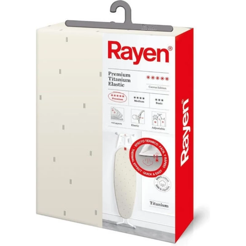 RAYEN Premium elastne titaan 127x51cm