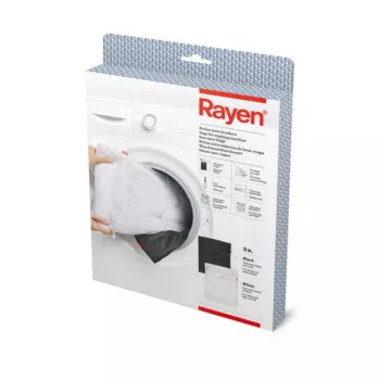 RAYEN pesukottide komplekt 2tk 50x40cm must/valge