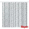 RAYEN dušikardin 180x200cm valge/sinine, polüester