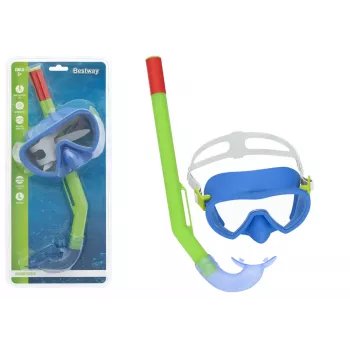 Roheline ja sinine sukeldumismask koos snorgliga Bestway 24036